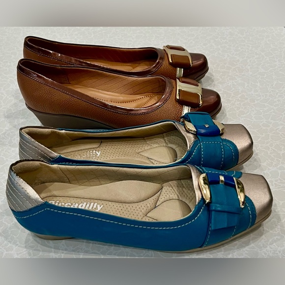 2 Pair of Picadilly Mocasines Women’s shoes cloud Max Therapy same size:5 - Picture 2 of 7